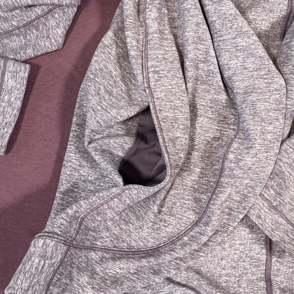 Lululemon Rulu Rally Wrap in Heathered Graphite Purple - size 4 - Picture 6 of 7